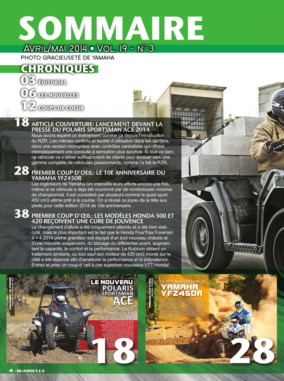 Quadnet Preview Pages