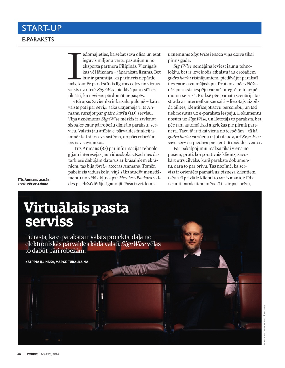 Forbes Latvia Preview Pages