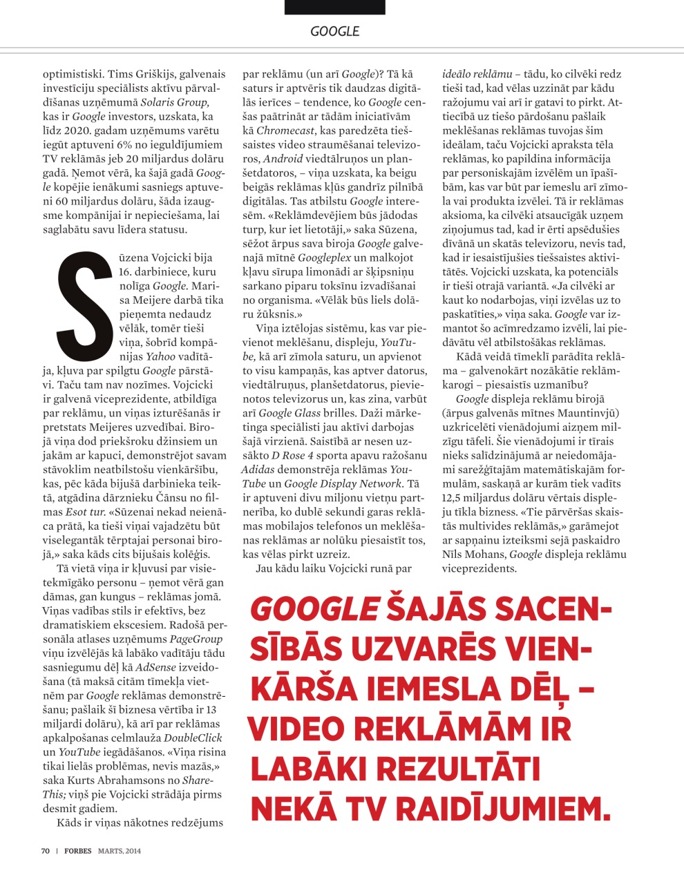 Forbes Latvia Preview Pages