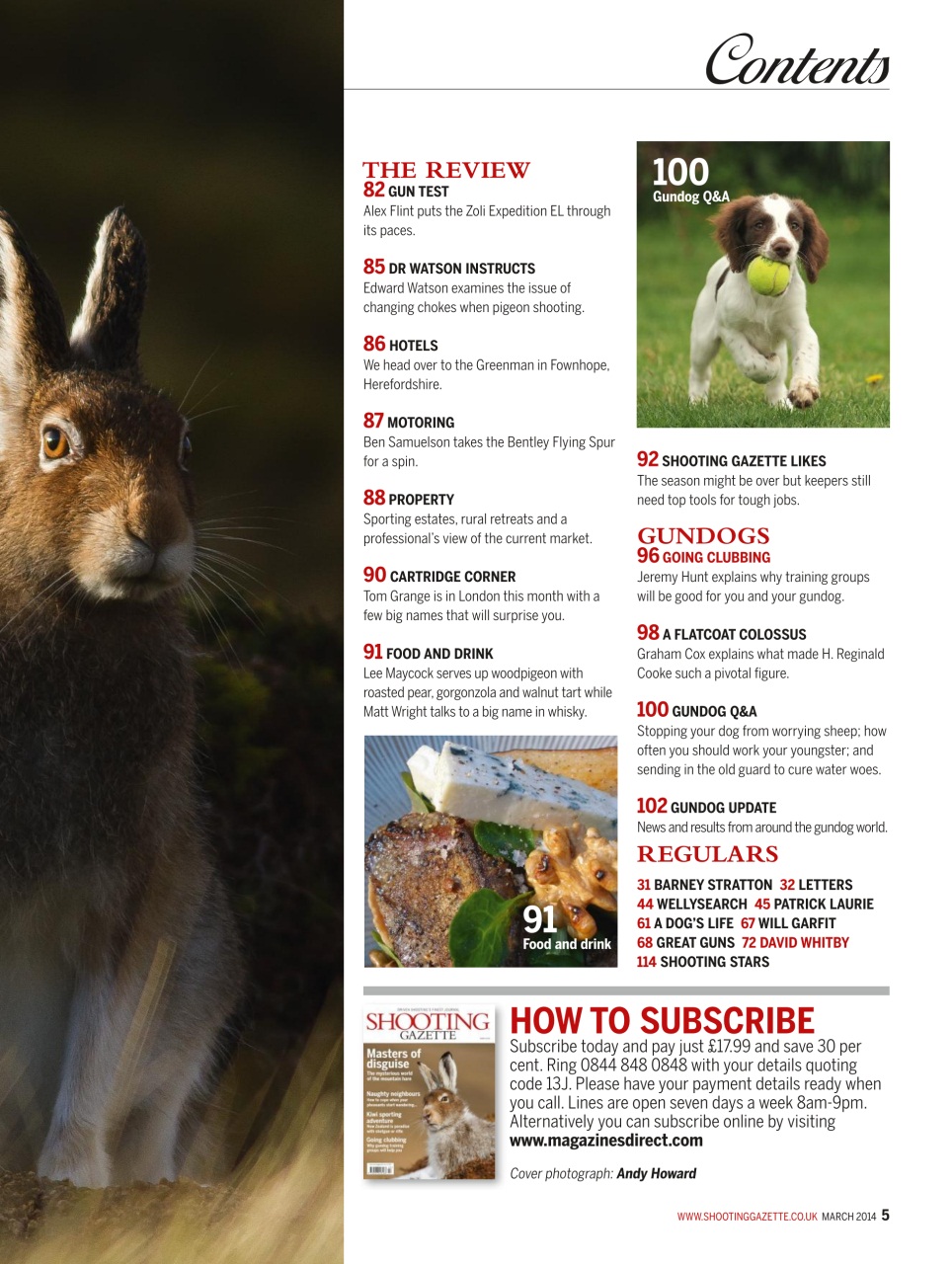 Shooting Gazette Preview Pages