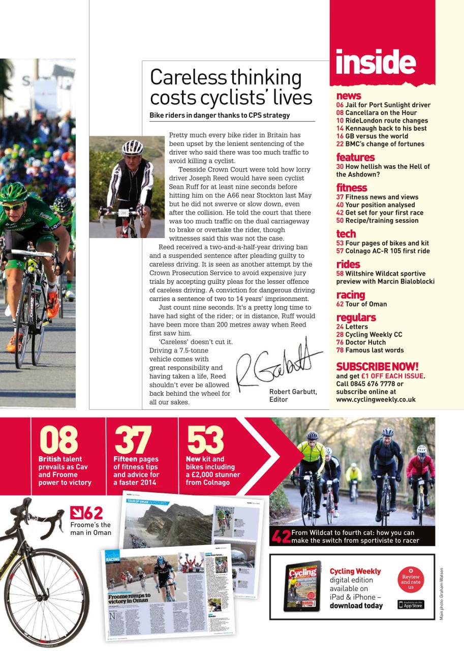 Cycling Weekly Preview Pages
