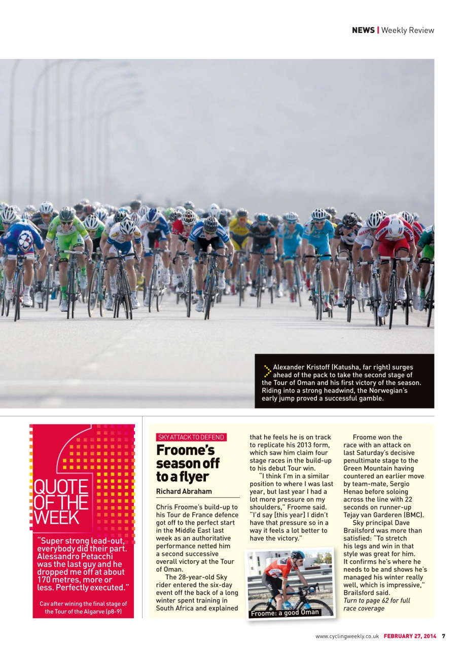 Cycling Weekly Preview Pages