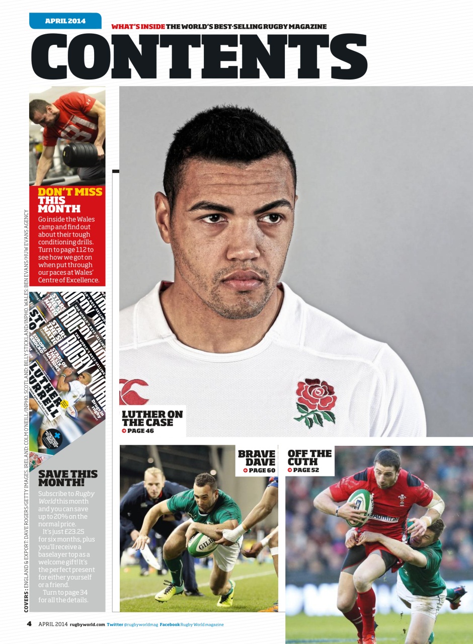 Rugby World Preview Pages