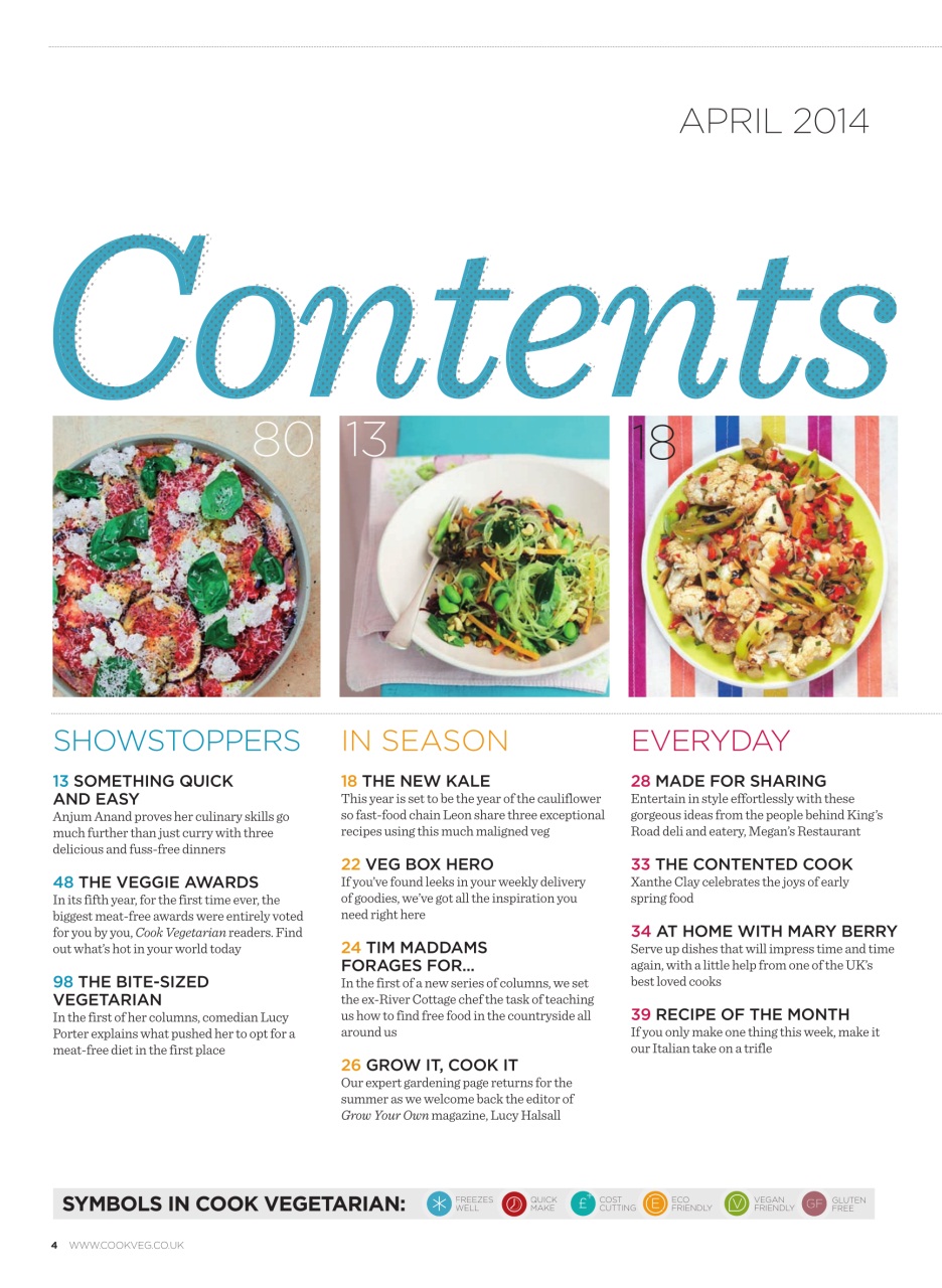 Veggie Magazine Preview Pages