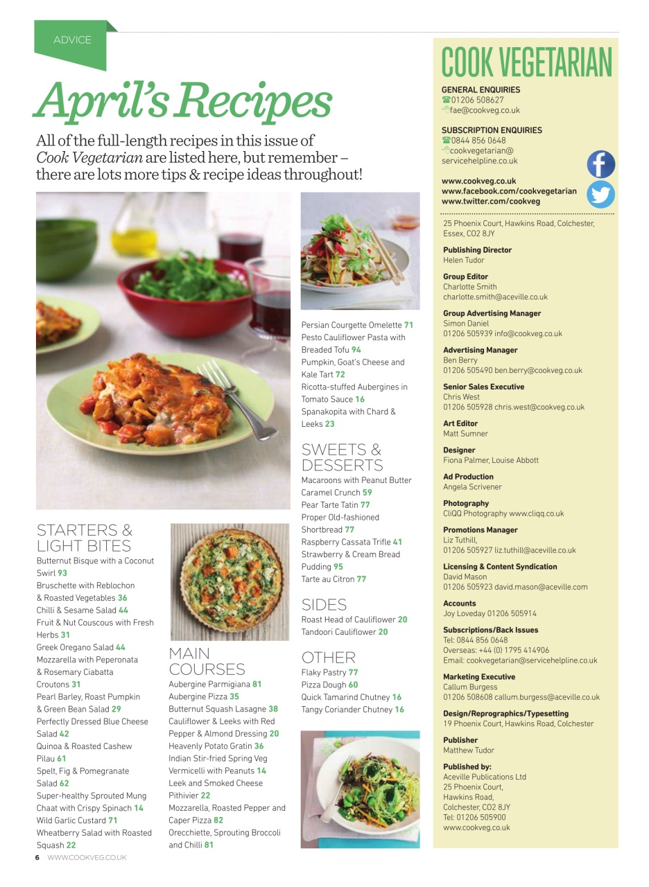 Veggie Magazine Preview Pages