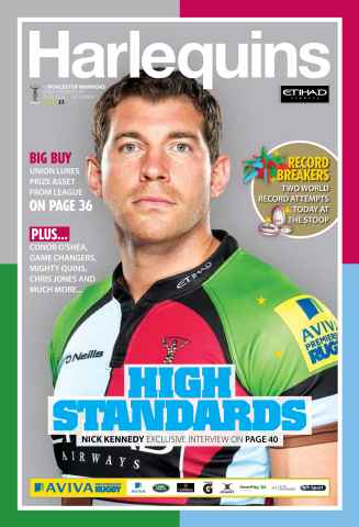 Harlequins issue Harlequins v Worcester Warriors