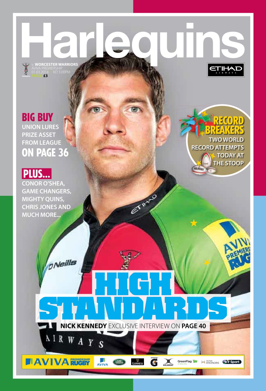 Harlequins Preview Pages