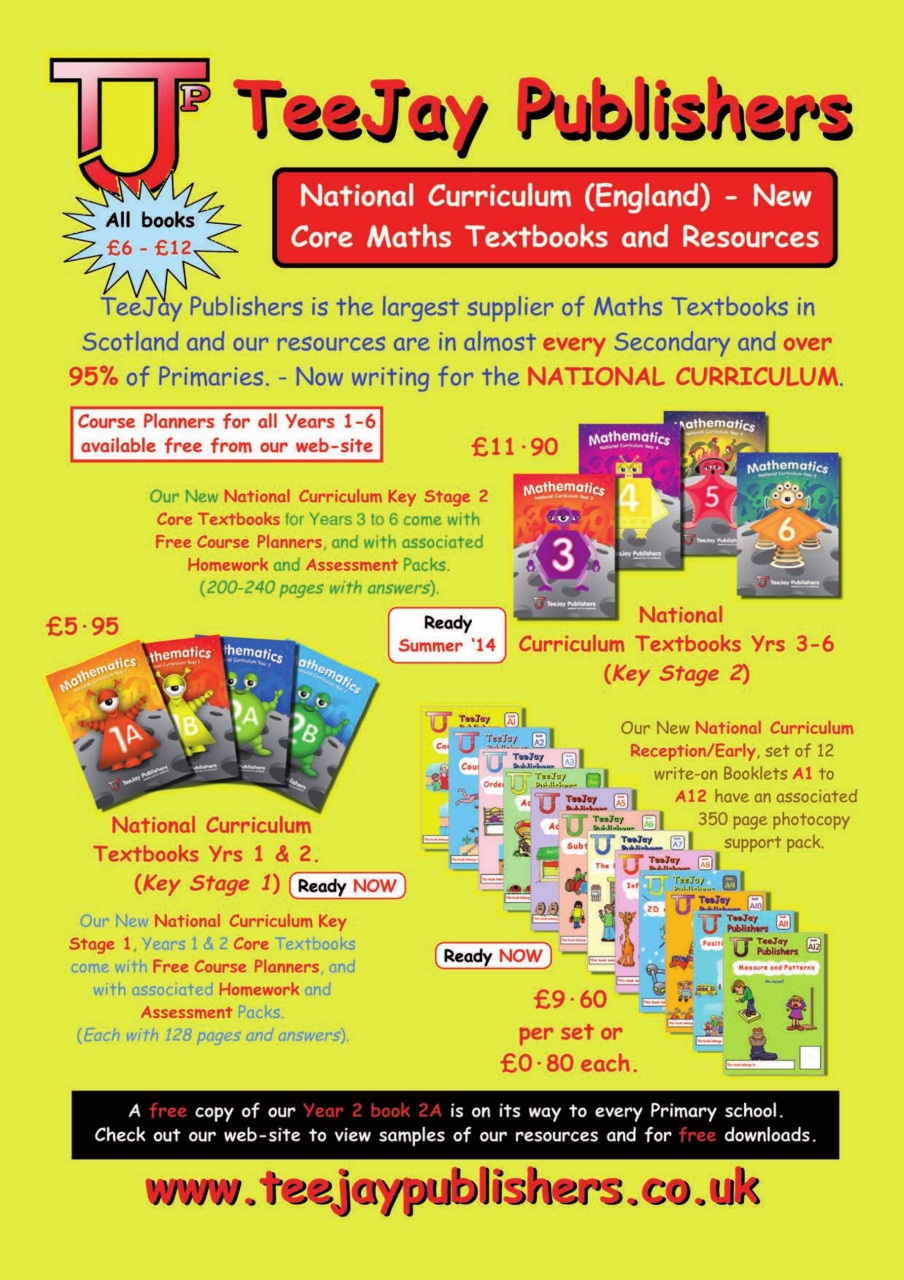 Teach Primary Preview Pages