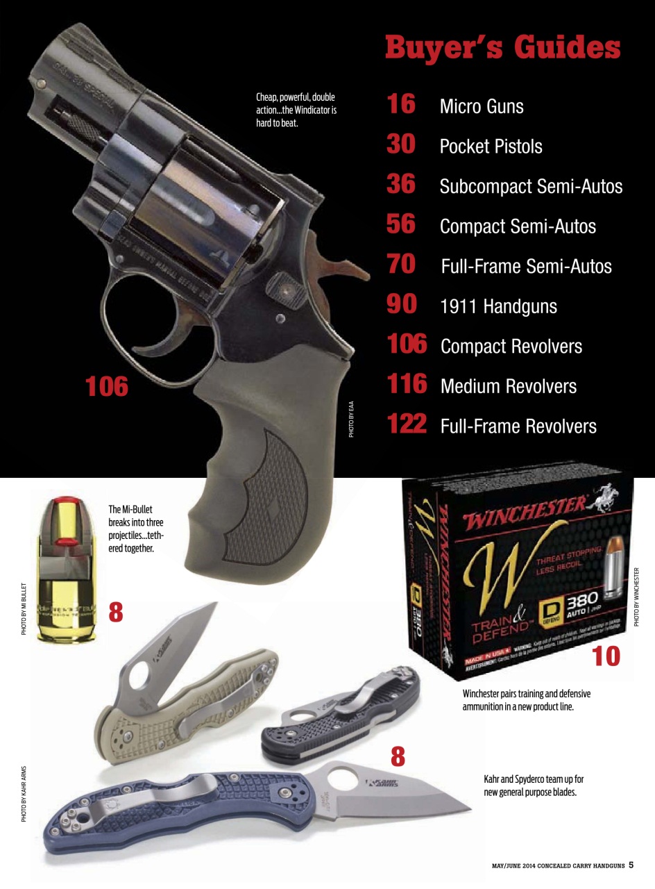 Concealed Carry Handguns Preview Pages