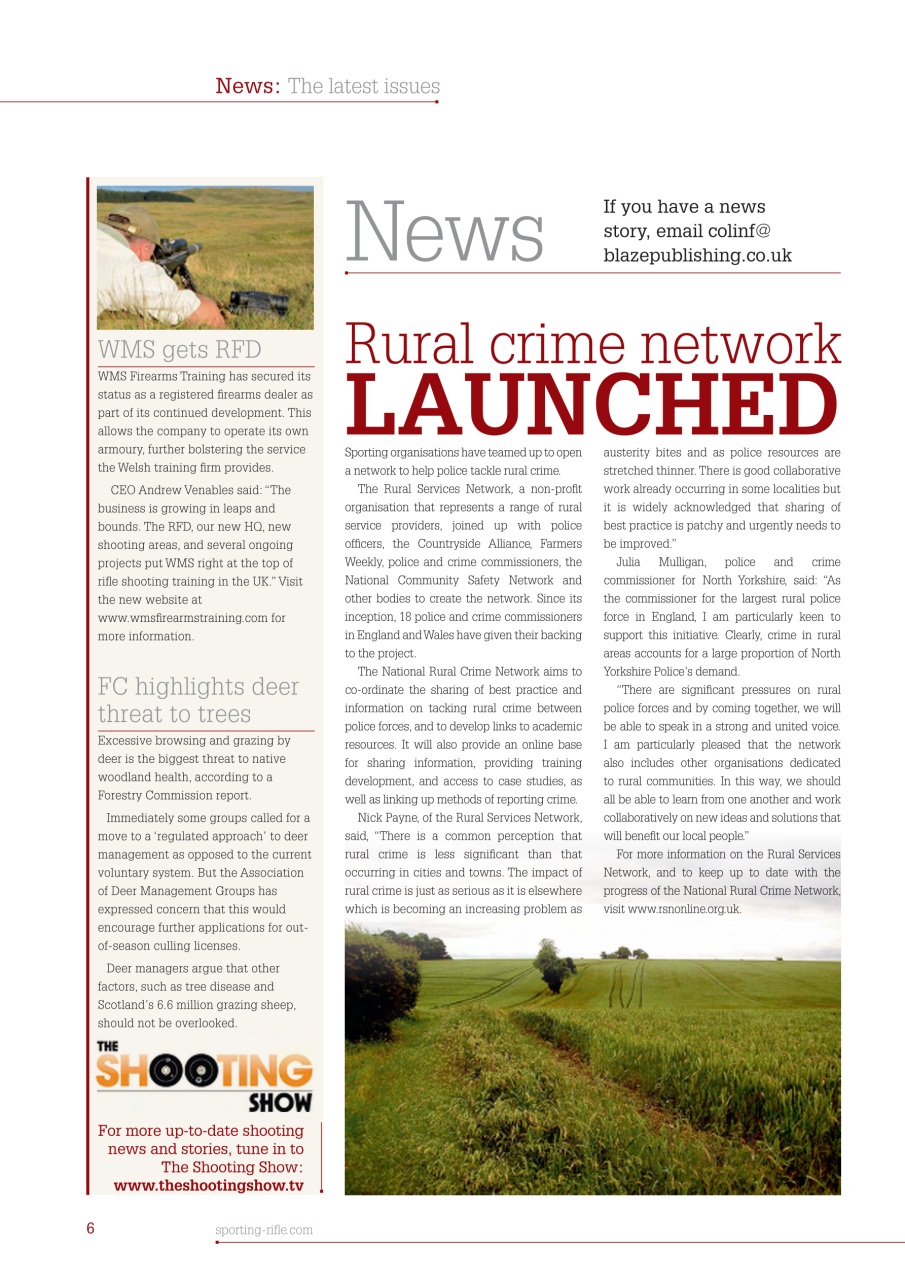 Sporting Rifle Preview Pages