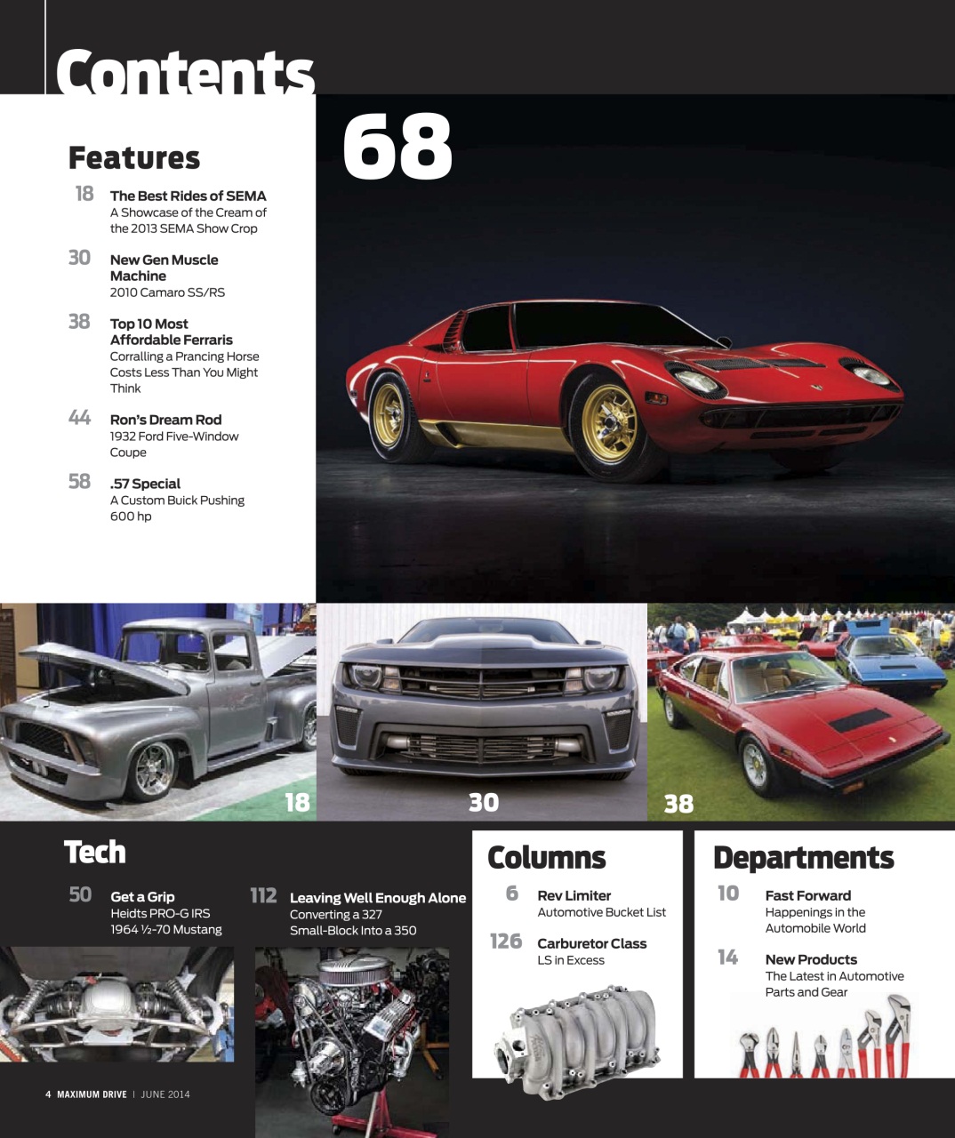 Maximum Drive Preview Pages