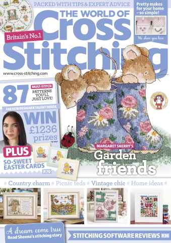 The World of Cross Stitching issue April 2014