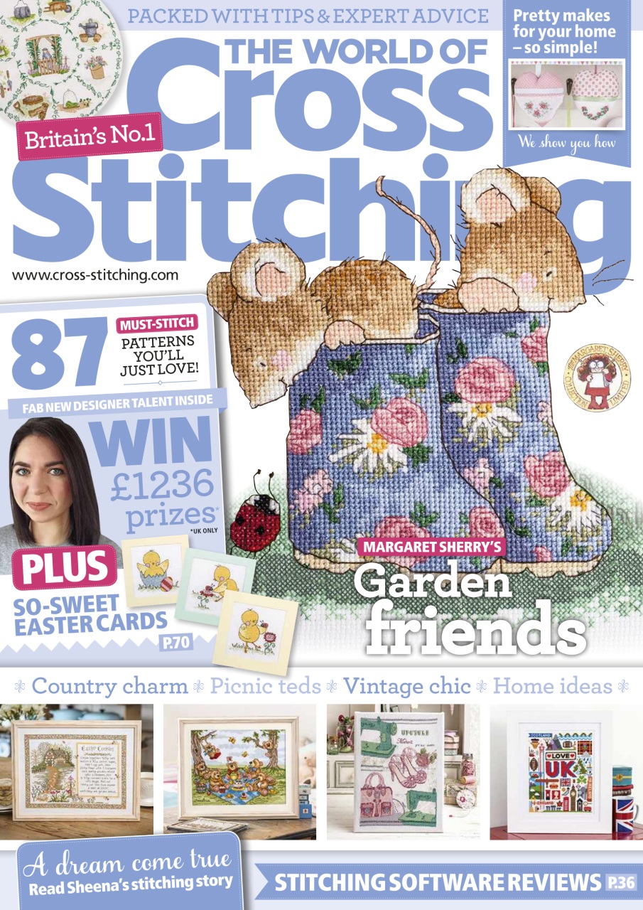 The World of Cross Stitching Preview Pages