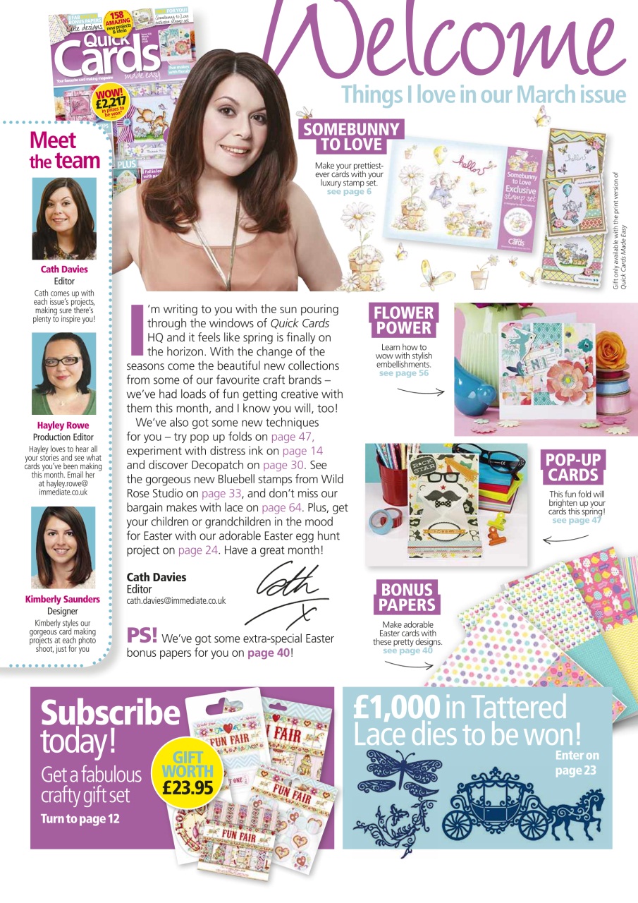 Quick Cards Made Easy Preview Pages