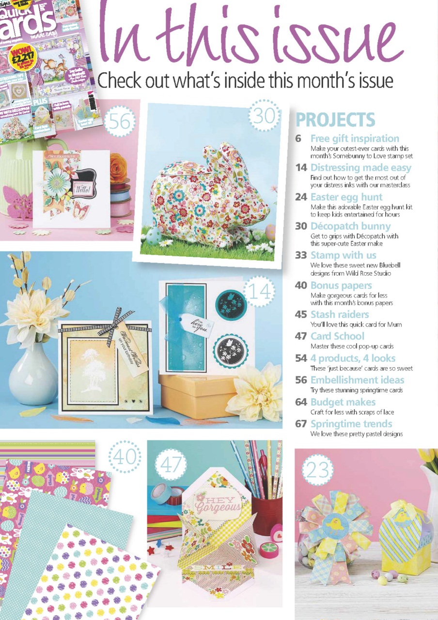 Quick Cards Made Easy Preview Pages