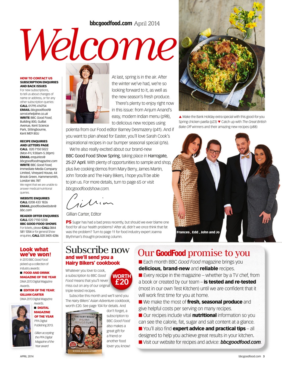 Good Food Magazine Preview Pages