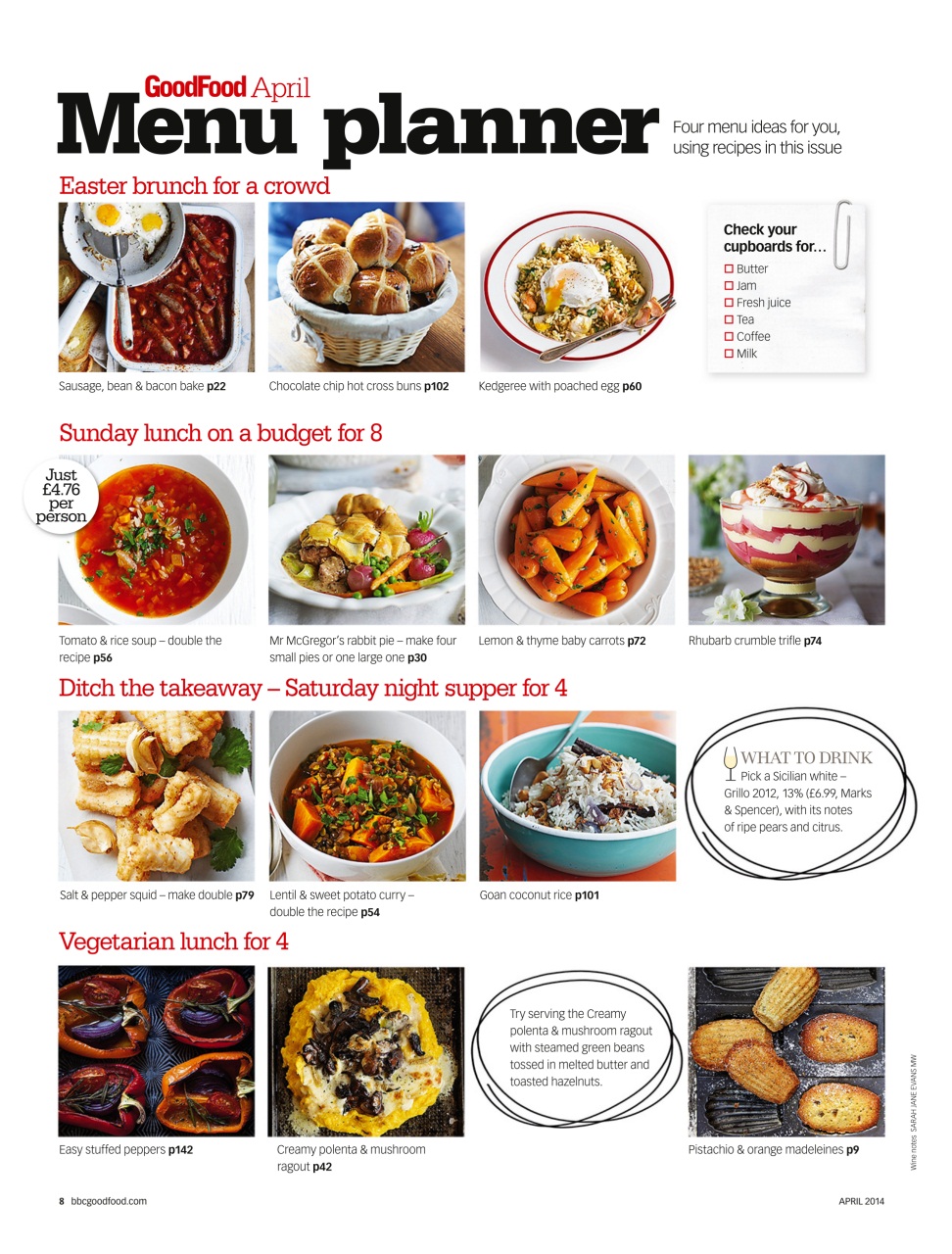 Good Food Magazine Preview Pages