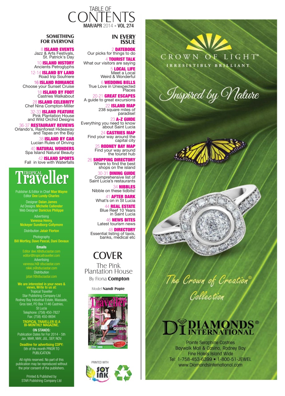 Tropical Traveller Preview Pages