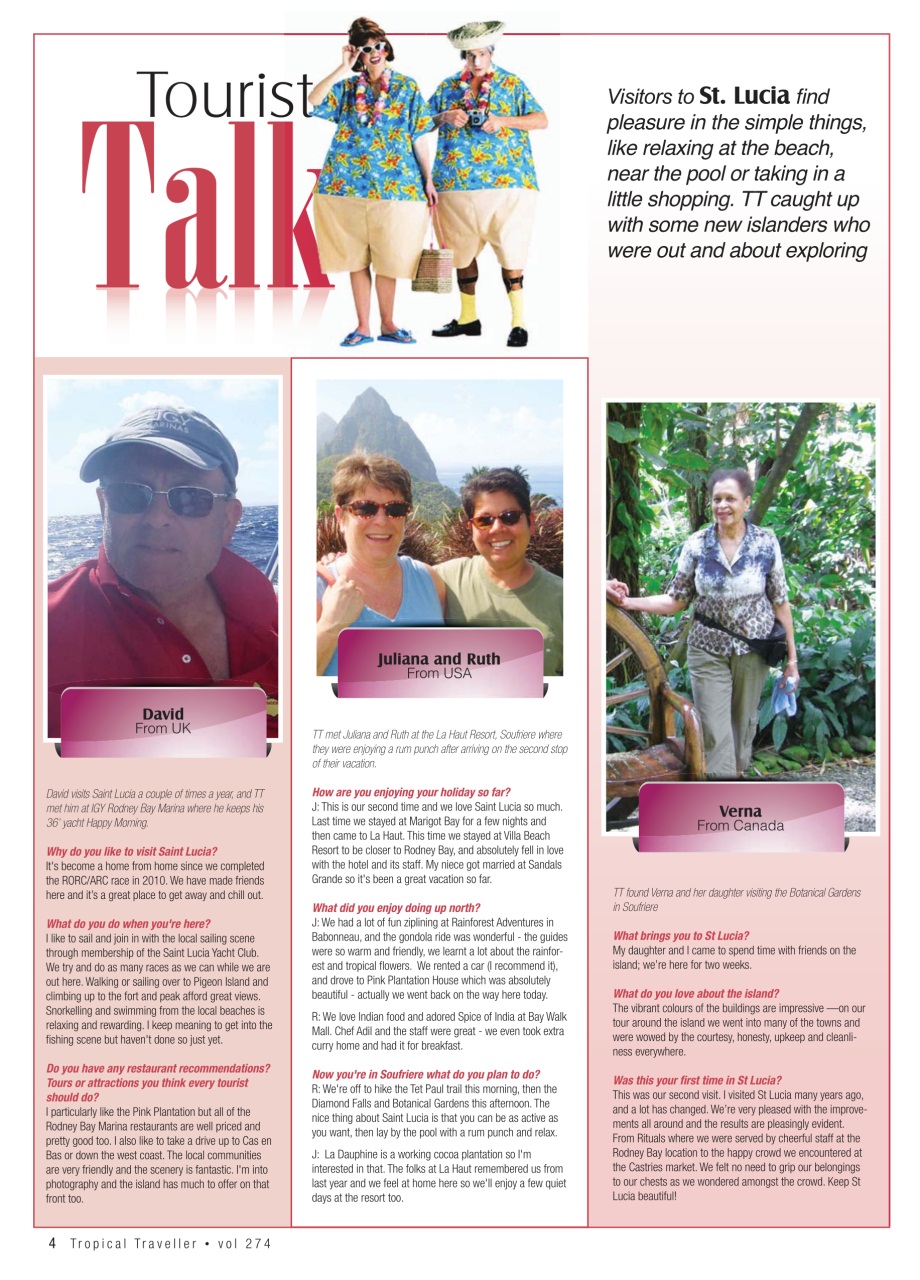 Tropical Traveller Preview Pages