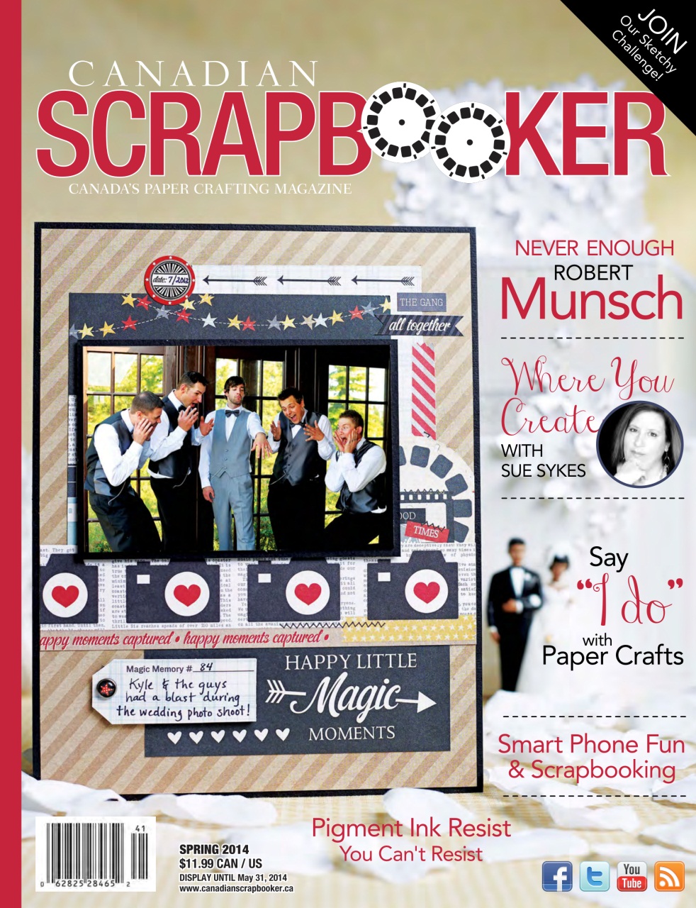 Creative Scrapbooker Preview Pages