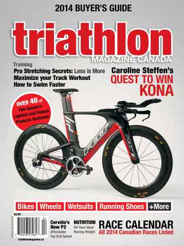 Triathlon Magazine Canada issue Volume 9 Issue 2