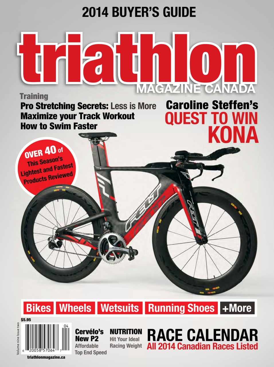 Triathlon Magazine Canada Preview Pages