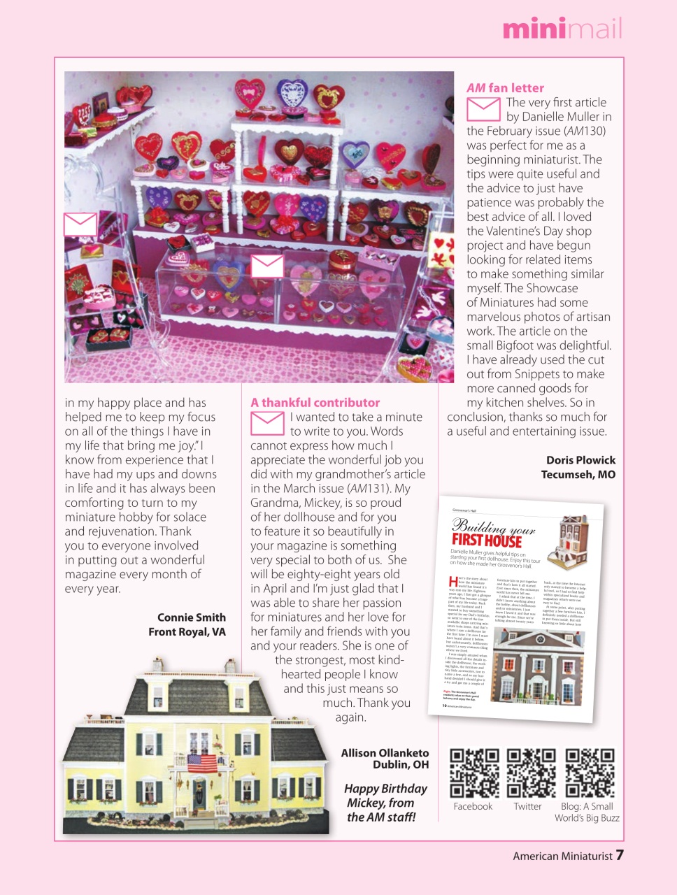 American Miniaturist Preview Pages