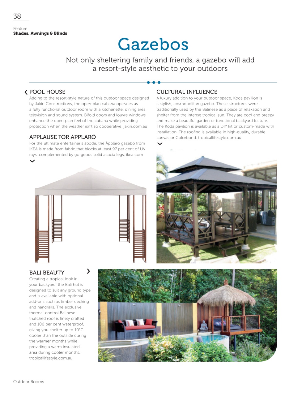 Outdoor Living Preview Pages