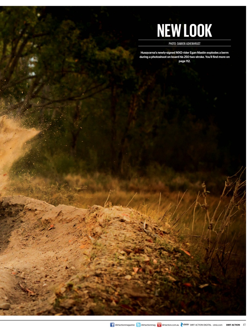 Dirt Action Preview Pages