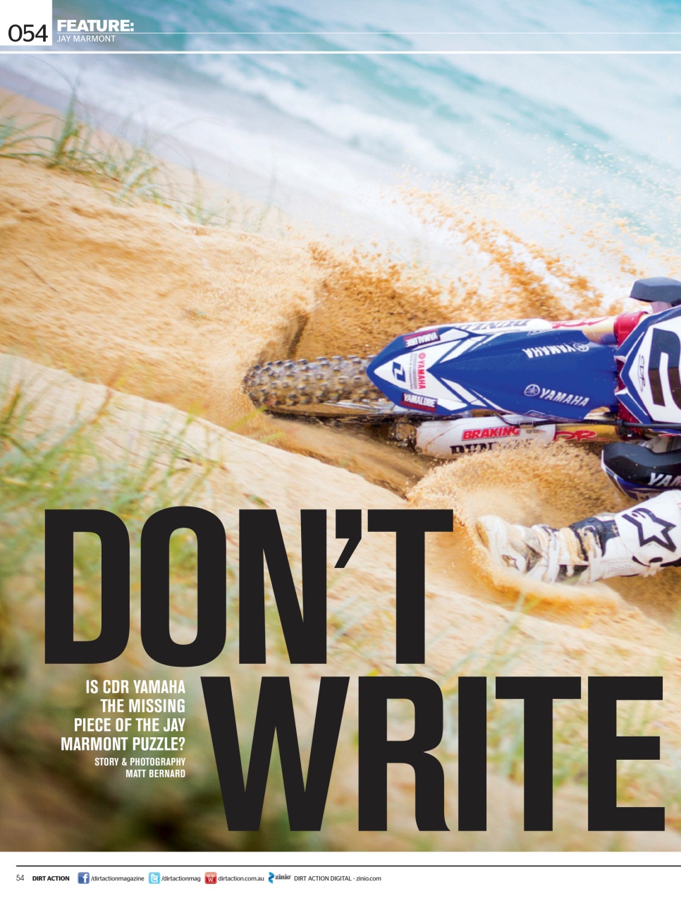Dirt Action Preview Pages