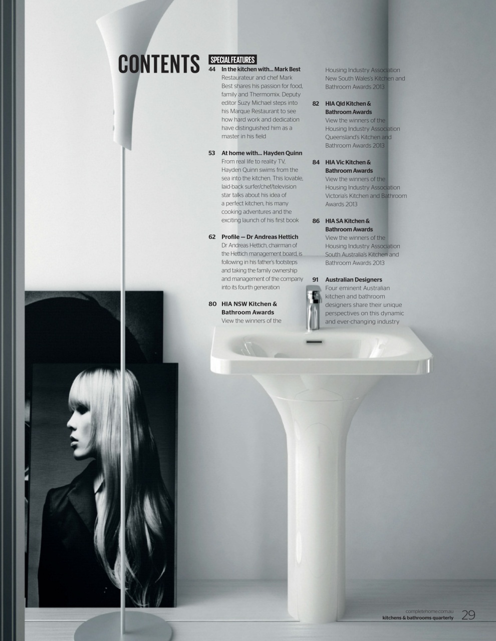 Kitchens & Bathrooms Quarterly Preview Pages