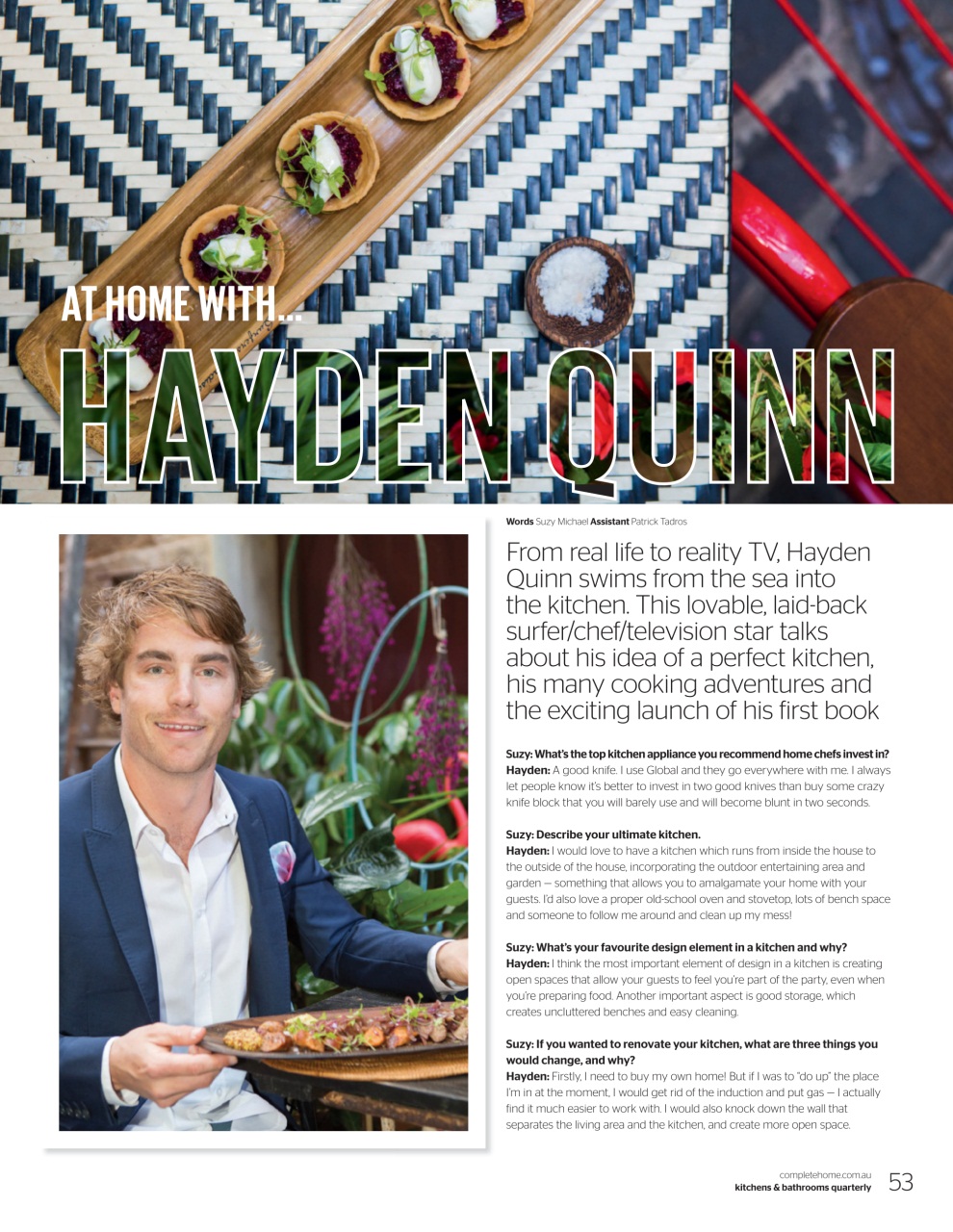 Kitchens & Bathrooms Quarterly Preview Pages