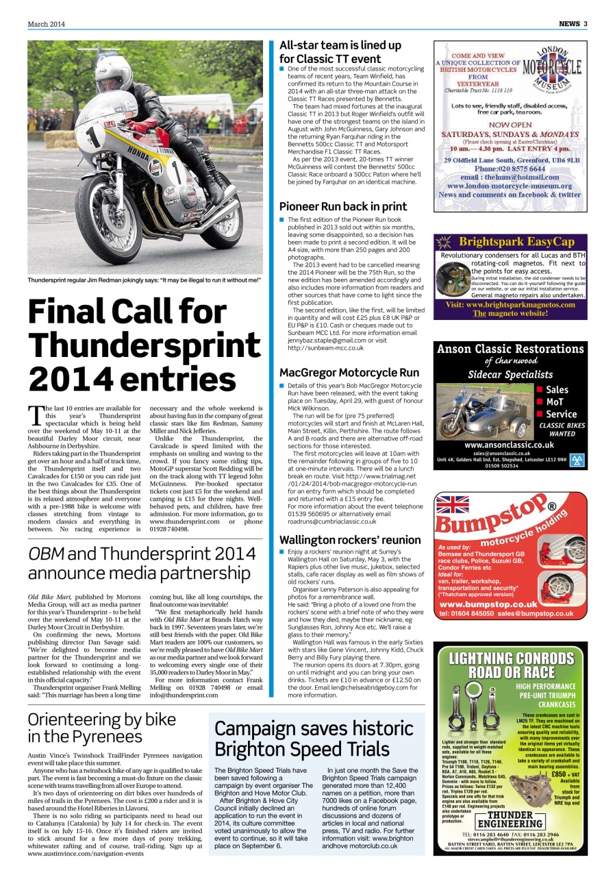 Old Bike Mart Preview Pages