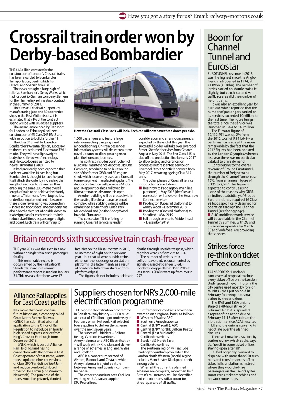 Railway Magazine Preview Pages