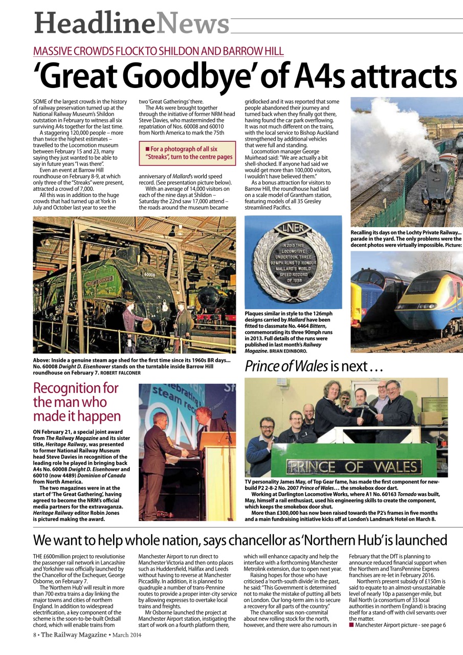 Railway Magazine Preview Pages
