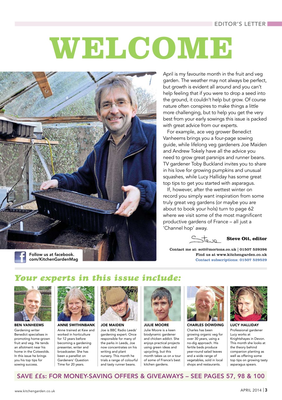 Kitchen Garden Magazine Preview Pages