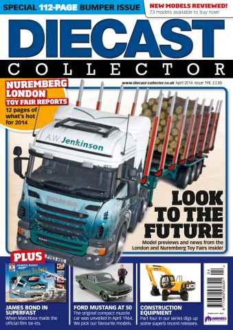 Diecast Collector issue April 2014 - Toy Fair Reports special