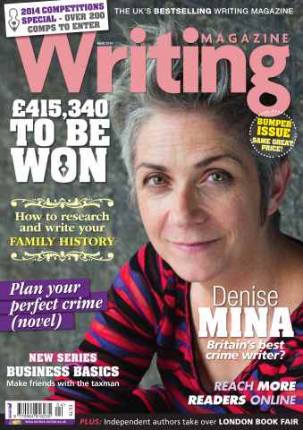 Writing Magazine issue Competition Special April 2014