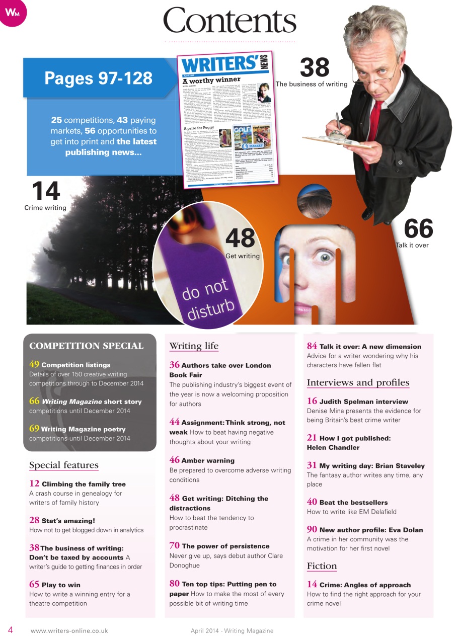 Writing Magazine Preview Pages