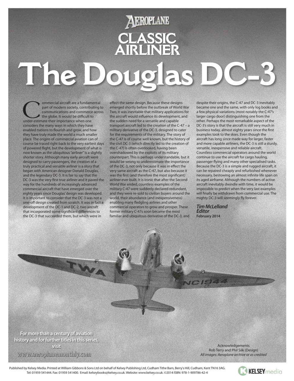Aeroplane Classic Airliner Preview Pages