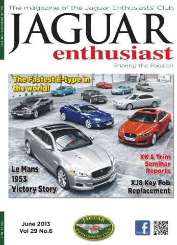 Jaguar Enthusiast issue Vol 29 No.6 The Fastest E-type in the world!