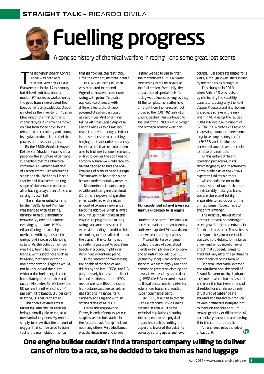 Racecar Engineering Preview Pages