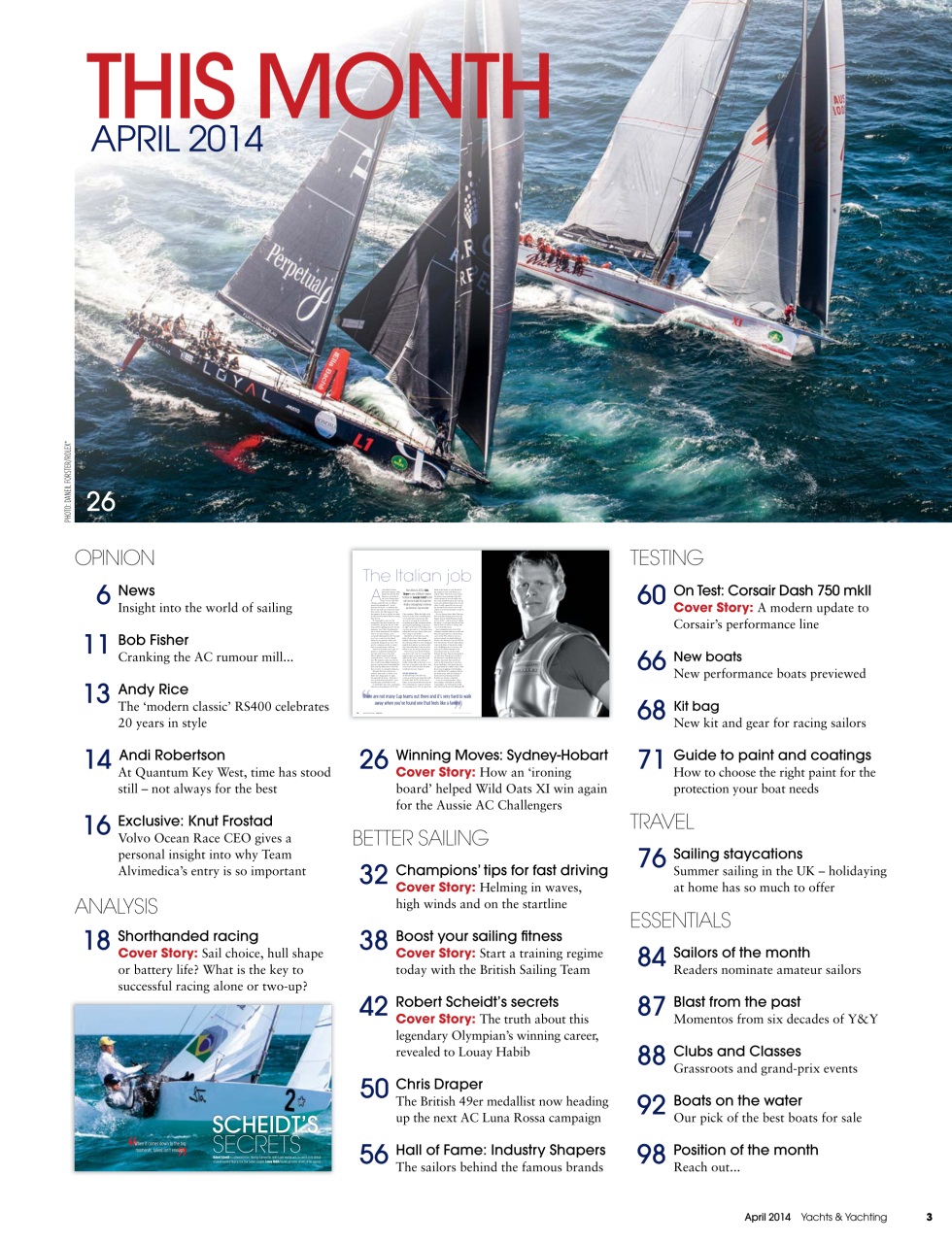 Yachts & Yachting Preview Pages