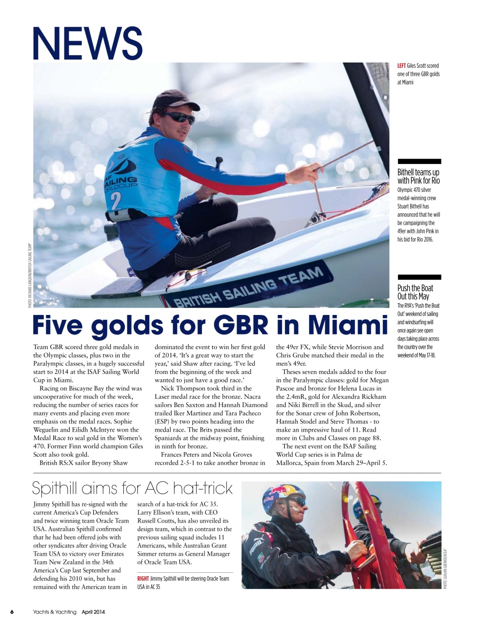 Yachts & Yachting Preview Pages