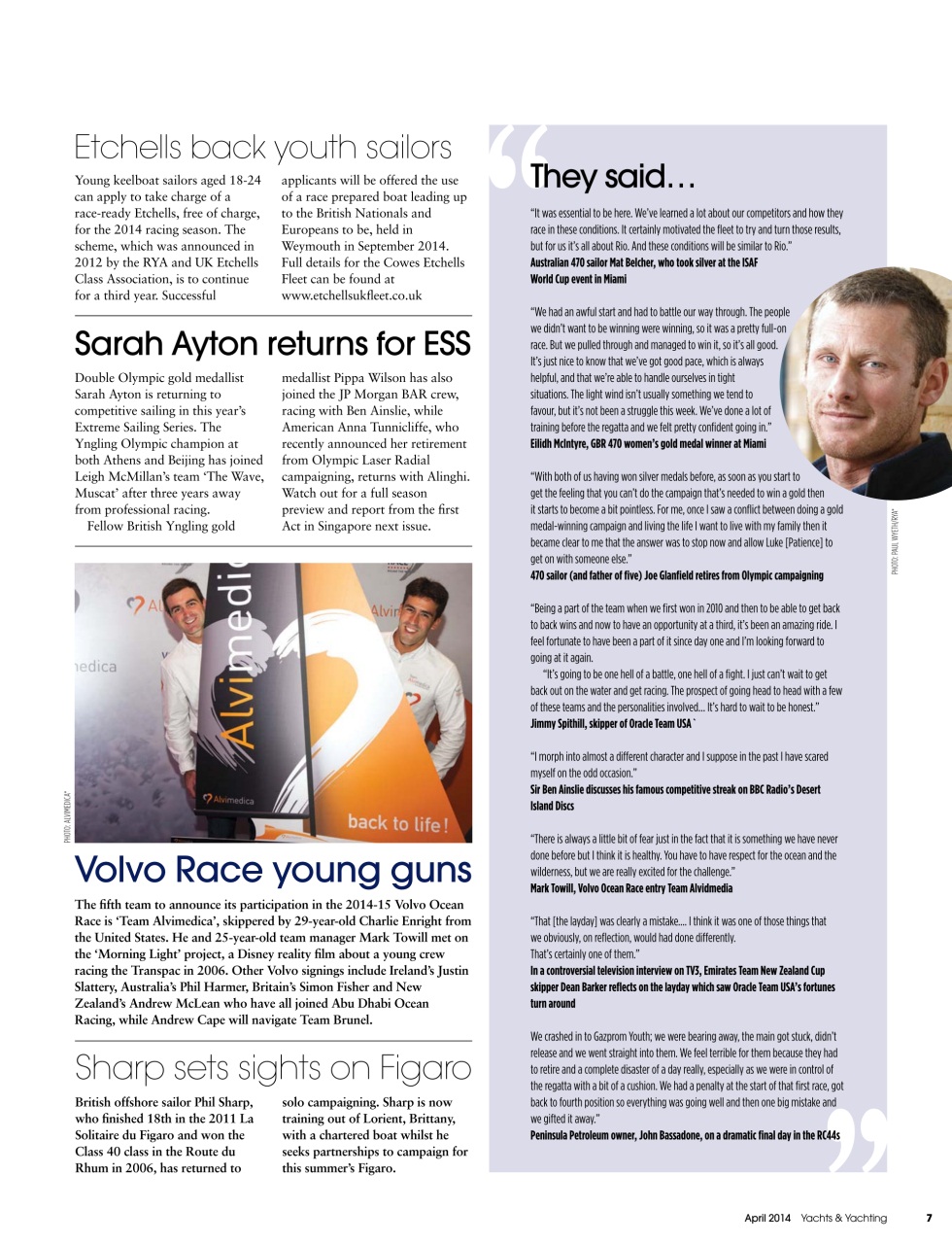 Yachts & Yachting Preview Pages