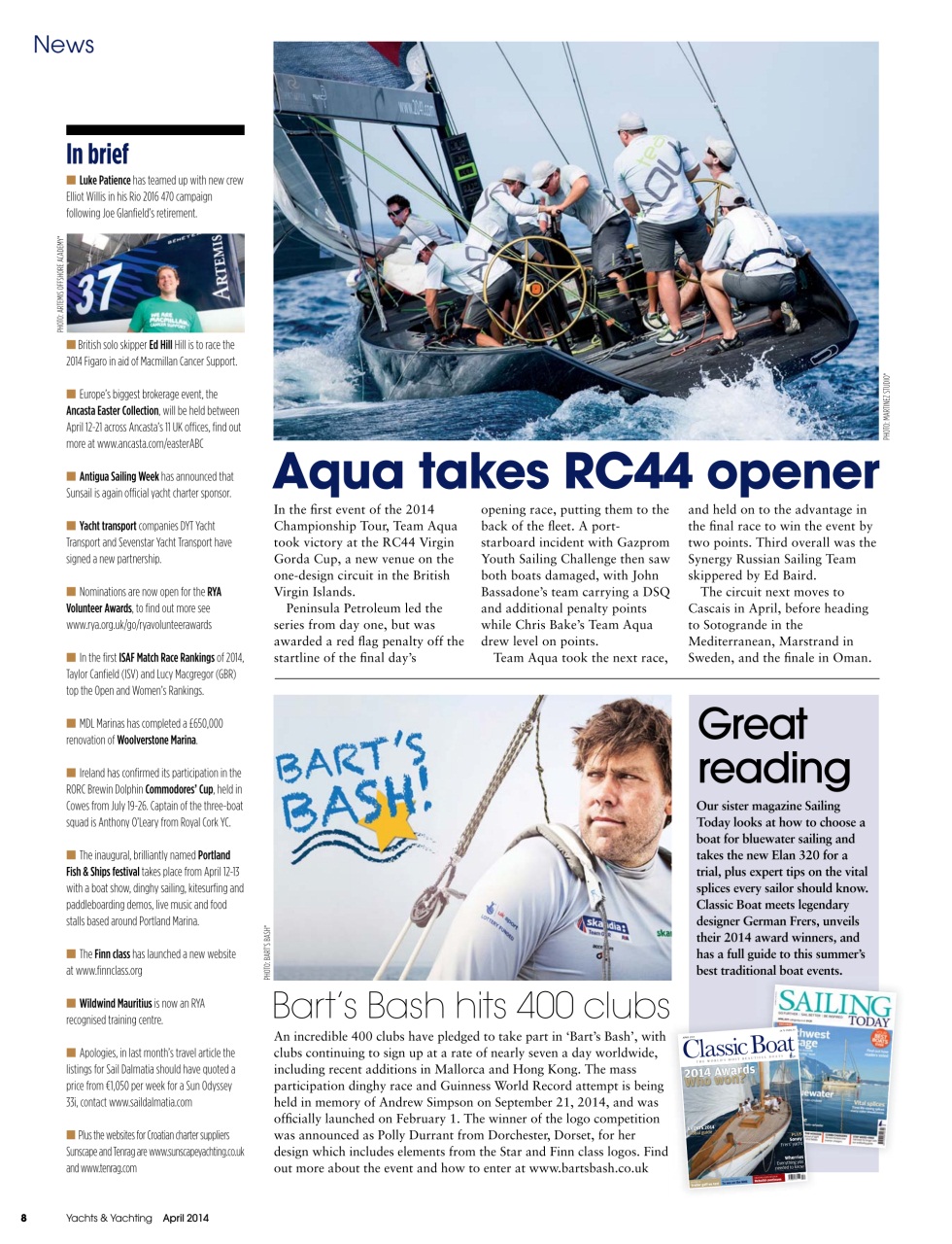 Yachts & Yachting Preview Pages