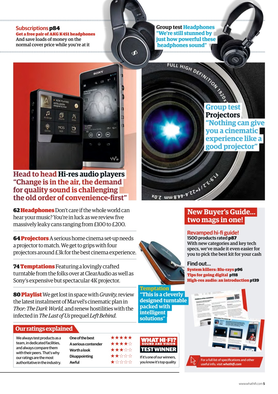 What HiFi Preview Pages