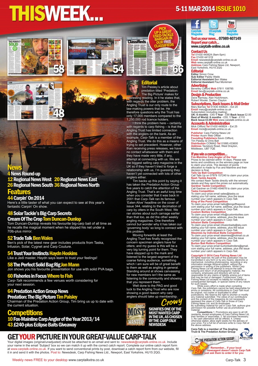 Carp-Talk Preview Pages