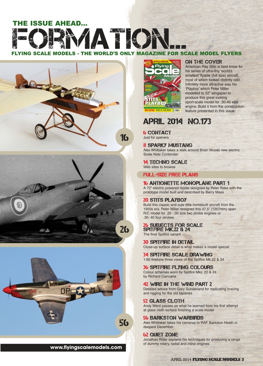 Flying Scale Models Preview Pages