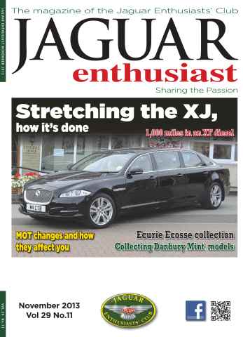 Jaguar Enthusiast issue Vol 29 No.11 Stretching the XJ